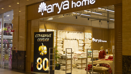 Видеоэкран для магазина «Arya Home», шаг 2,5 мм, г. Москва