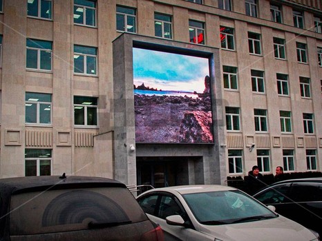 Видеоэкран на Кутузовском проспекте, шаг 6 мм, г. Москва
