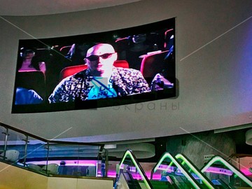 Видеоэкран для кинотеатра «Киномакс», шаг 5 мм, г. Москва