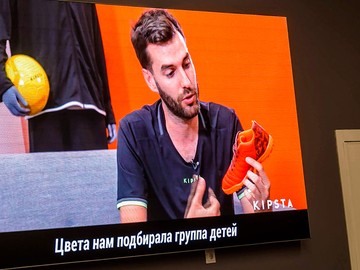 Видеоэкран для магазина «Decathlon», ТЦ «Радуга», шаг 2,5 мм, г. Екатеринбург