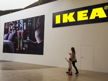 Видеоэкран для магазина «Ikea», шаг 3 мм, г. Москва