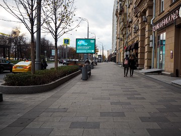 Видеоэкран на улице Житная 10, шаг 5 мм, г. Москва