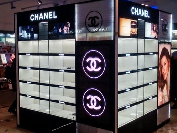 Видеоэкран для магазина «Chanel», шаг 3 мм, г. Санкт-Петербург