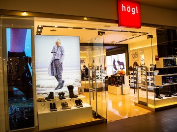 Видеоэкран для сети магазинов «Hogl», шаг 3 мм, г. Санкт-Петербург