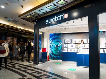 Видеоэкран для  магазина «Swatch», шаг 3 мм, г. Москва