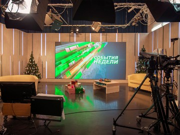 Видеоэкран для телестудии «Брянская губерния», шаг 2 мм, г. Брянск